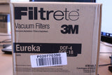 Discount clearance closeout open box and discontinued EUREKA | Filtrete 67814A-2 HEPA Type DCF-4/DCF-18 Vacuum Cleaner Filter 2 Pack
