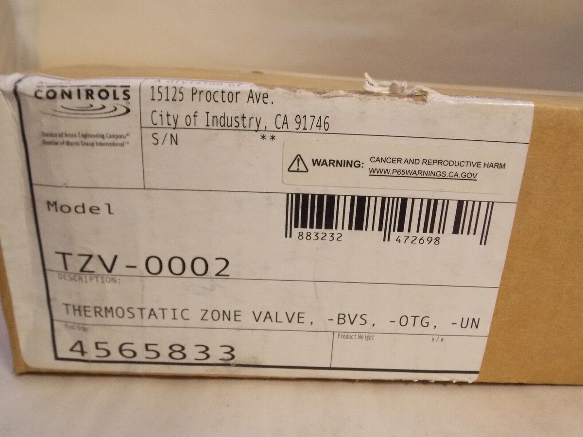 ACORN TZV0002 TempFlow Thermostatic Zone Valve