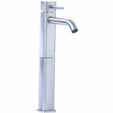 Discount clearance closeout open box and discontinued CIFIAL Faucets , Shower , Plumbing Fixtures and Parts | Cifial 224.101.620 Techno Quadra 25 Single Handle High Profile Faucet - Nickel
