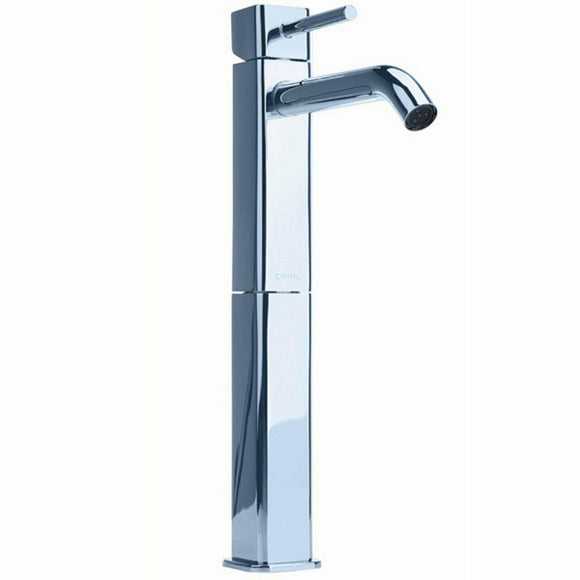 Discount clearance closeout open box and discontinued CIFIAL Faucets , Shower , Plumbing Fixtures and Parts | Cifial 224.101.625 Techno Quadra 25 Single Handle High Profile Faucet - Chrome