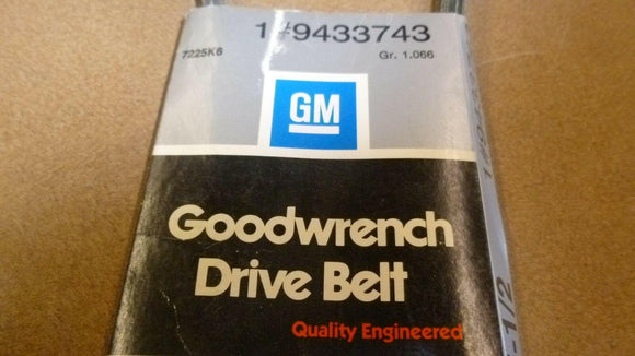 Discount clearance closeout open box and discontinued GM Auto Parts | Genuine OEM General Motor Parts Goodwrench Drive Belt 9433844 5/16 x 45.00