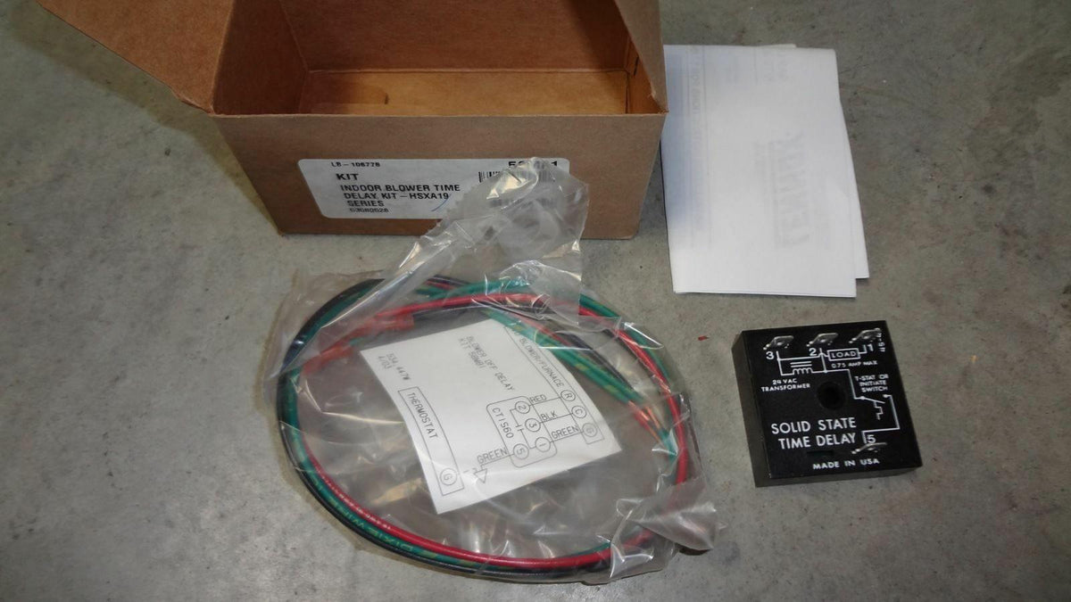 LENNOX FURNACE BLOWER TIME DELAY HSXA19 58M81 58M8101
