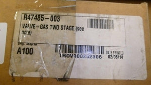 Discount clearance closeout open box and discontinued Armstrong Ducane Lennox Honeywell Smart Valve | OEM Lennox Armstrong Ducane Furnace 2Stg Gas Valve R47485-003