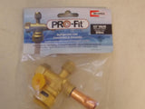 Discount clearance closeout open box and discontinued RectorSeal HVAC Controls | RectorSeal 87044 PRO-Fit 1/2" Quick Connect Service Valve