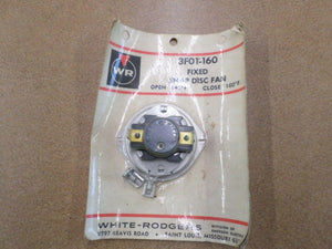 Discount clearance closeout open box and discontinued WHITE RODGERS Heater & Parts | White-Rodgers 3F01-160 Fixed Snap Disc Fan