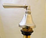 Altmans Osborn OS10L19E2SN Complete Lavatory Set W/ Pop-Up Drain Satin Nickel