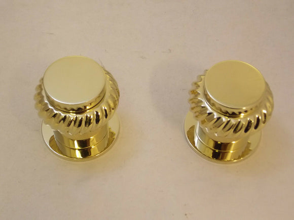 Altmans Mirage 8T5C ShutOff No Valve w/ R1XPB & E42XPB Rope Ring & Base - Brass