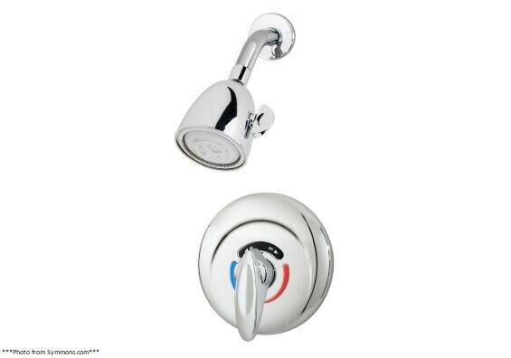 Symmons 1-100 Safetymix Shower System with Pressure Balance Valve