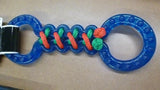 Tug,Braided Tpr Double,No WB11422M,  BOSS PET PRODUCTS Assorted Colors Dog Toy