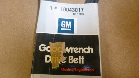 +New Genuine GM 10043017 Drive Belt 6 RIB-2060mm