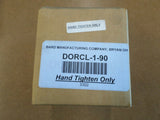 Bard Manufacturing DORCL-1-90 1" Cam Lever Male X Double O-Ring