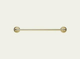 Brizo 69524-BB Traditional 24" Towel Bar, Brilliance Brass