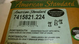 American Standard 7415821.224 Fauce de bain répandue Portsmouth en bronze huilé