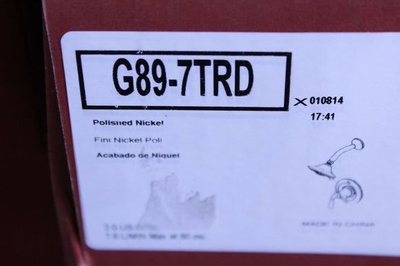 Precio Pfister G89-7TRD acabado de níquel pulido