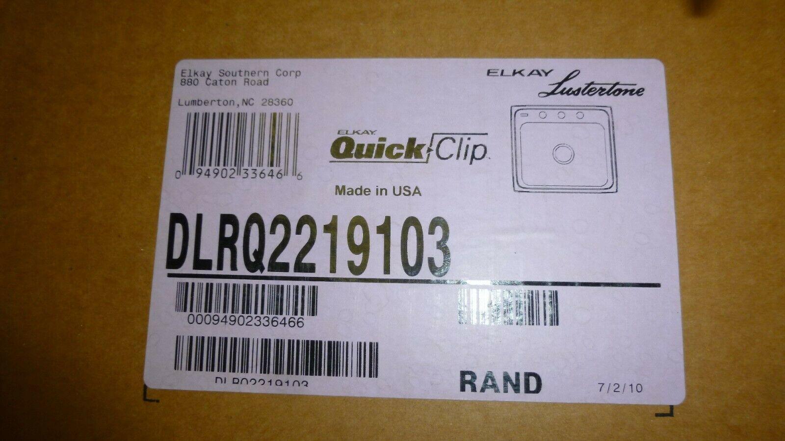 Elkay DLRQ2219103 Lusterstone 22