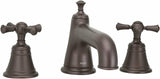 Jado 842/003/105 Hatteras Widespread Lavatory Faucet with Low Spout Old Bronze