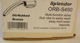 Jaclo S450-ORB Splendor Muli-Function Spray Hnadshower - Oil Rubbed Bronze