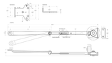 Deltana DCHA10 Hold Open Arm for DC10 - Aluminum Finish