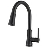 Pfister G529-PF1Y Pull-Down Kitchen Faucet w/ Single Lever Handle, Tuscan Bronze