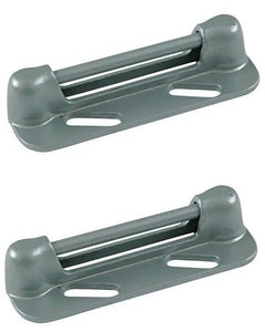 Ultra Hardware 41000 Storm Door Lock Keeper - Aluminum Quantity Of 2