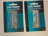 Ultra Hardware 41000 Storm Door Lock Keeper - Aluminum Quantity Of 2