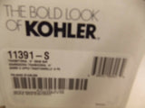 Kohler 11391-S Transitional 18in. Barre d'attrape en acier inoxydable poli