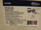 PROFLO PF643BN 22" ABS Cable Drain - Brushed Nickel