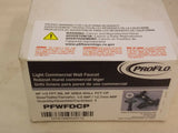 Proflo Light commercial Wall Faucet PFWFDCP - NP 1/2 FPT , Chrome Finish