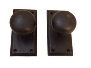 Signature Hardware Marwick Model 287483 Passage Door Knob Set w 2-3/8" Backset