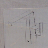 Delta Faucet 643-DST Trillian Mid-Height Bathroom Faucet Single Hole, Chrome