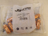 JW Press 50170 Copper Couplings 1/2 in. P X P - Pack of 10