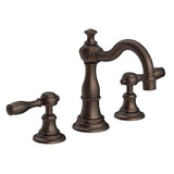 Newport Brass 1770/07 Victoria Widespread Lavatory Faucet , English Bronze