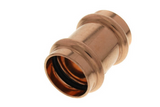 JW Press 50155 1/2" Double Press Copper Coupling No-Stop (Pack of 10)