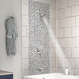 Symmons Origins 2GPM 1-Handle Tub and Shower Trim 1/2" FIP Spout , Satin Nickel