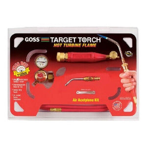 Goss KX-5B Target Torch Air-Acetylene Outfit, 5/16 In, B Cyl Reg Fitting