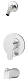 Symmons 6702-L/HD-TRM Identity Tub and Shower Trim Less showerhead , Chrome