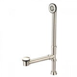 Maidstone 122POP15 Toe Tapper Pop-up Clawfoot Tub Drain in Brushed Nickel