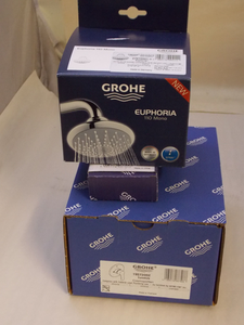 GROHE 35023002 Eurostyle  6-3/4" Pressure Balance Shower Valve Trim Only, Chrome