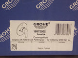 GROHE 35023002 Eurostyle  6-3/4" Pressure Balance Shower Valve Trim Only, Chrome