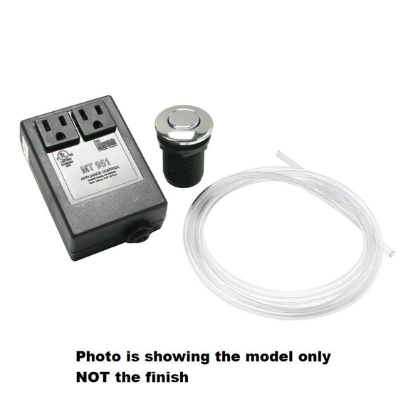 Mountain Plumbing MT951/PVD Waste Disposer Air Switch , Polished Brass PVD