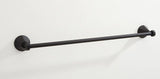 Signature Hardware 477043 Key West 18" Towel Bar in Matte Black