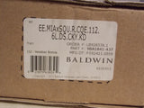 Baldwin EE.MIAxSQU.R.CQE.112 Miami Keyed Entry Handleset , Venetian Bronze