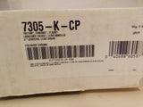 Kohler 7305-K-CP Triton Centerset G-Neck Faucet Menos manijas-Cromo pulido