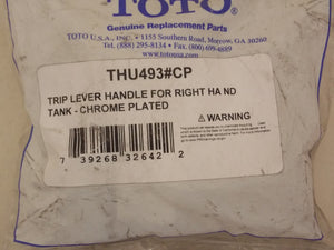 TOTO THU493#CP TROP PULLA DE PULLA PARA TANQUE HA ND RETO, CHROME