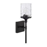 Capital Lighting 628811-451 Colton Single Light Bathroom Sconce , Matte Black