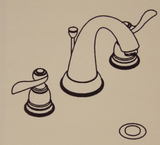 Delta B3596LF-SS Windemere Widespread Bathroom Faucet , Brilliance Stainless