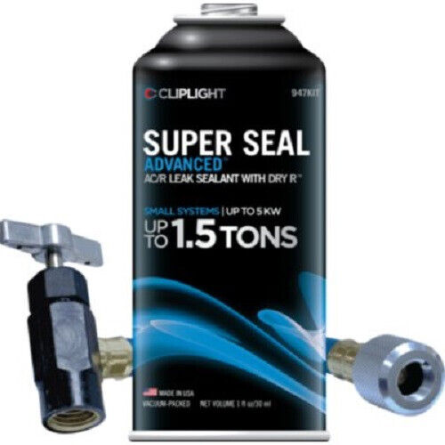 Cliplight 947KIT  Refrigerant Leak Super Seal Advanced Up To 1.5 Tones