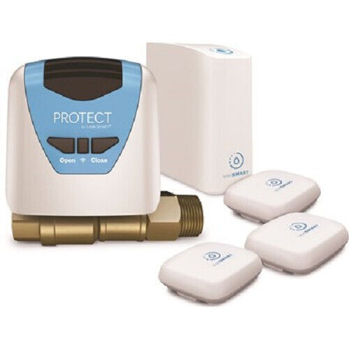 LeakSmart 8853001 Protect by Flow Meter Shut-Off Valve 3/4 in Kit