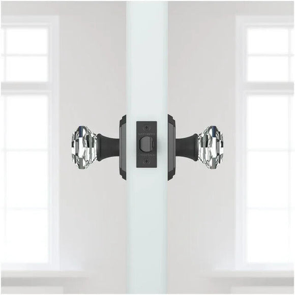 Baldwin Reserve PSCRYTAR152 Passage Crystal Knob , Matte Antique Nickel