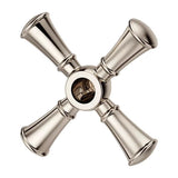 Pfister HHL-089TBD Tisbury Shower Trim Cross Handle , Polished Nickel